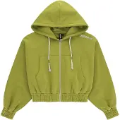 Osaka Cropped Sweatshirt Med Dragkedja