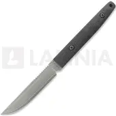 LKW Knives Kwaiken - VG10 Damascus - G10 kniv, svart