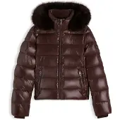 Tommy Hilfiger Vinterjacka 'GLOSS' choklad