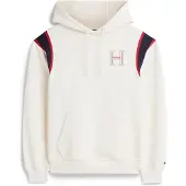 Tommy Hilfiger Varsity Logo Contrast Stripe Hoody