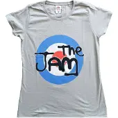 Ginza.se The Jam: Ladies T-Shirt/Spray Target Logo (Grey) (Large)