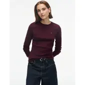 Tommy Hilfiger Slim Crew Neck Long Sleeve T-Shirt