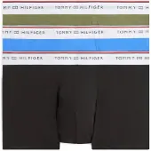 Tommy Hilfiger 3 Pack Global Stripe Logo Waistband Trunks