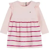 Tommy Hilfiger Essential Ruffle Knit Long Sleeve Dress