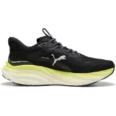 Puma Magnify NITRO 3 Running Shoes Black Yellow AW26, Size 44,5 - EUR