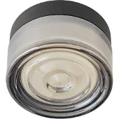 Loom Design LED-taklampa Otto Wave, grå, IP65 dimbar, Aluminium / grå / zink, Glas, Modern, LED-taklampor