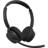 Jabra Evolve3 45 UC Stereo black mit Link 390c u. Ladestation
