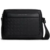 Tommy Hilfiger Modern Textured Flag Crossbody Messenger Bag