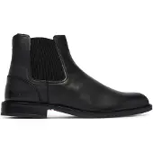 Tommy Hilfiger Leather Rubberised Flag Chelsea Boots