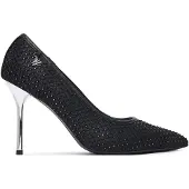 Karl Lagerfeld Pumps ' Sarabande Mesh-Pumps mit Edelsteinen ' svart