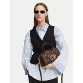 Love Moschino Brun Polyeten Handväska