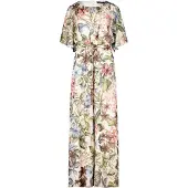 Vera Mont Jumpsuit kräm / himmelsblå / oliv / pitaya