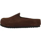 Birkenstock Amsterdam Wrapped Suede Leather Sandaler carafe, 45
