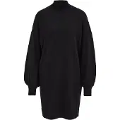 We fashion Stickad klänning svart