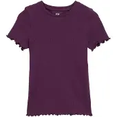 We fashion T-shirt mörklila