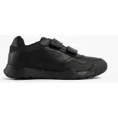 Geox J Rann-e Boy Unisex Barn Skor med Klemmesnabbspännen Svart