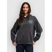 RVCA Iris Hoodie washed black, L
