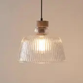 Lamkur Hänglampa Asta , dimbar, Genomskinlig / transpare, Vardagsrum / matsal, Glas, Pendellampa