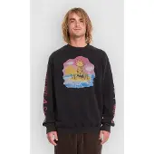 Volcom Fa Ozzy Crew Tröja light acid black, M
