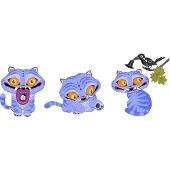 K POP Demon Hunters Tvåfärgad Derpy Tiger Mug (Marin/Vit/Blå)