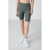 Tommy Life Korta högmidjade stickade leggings