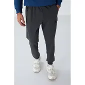 Tommy Life Herrens Joggingbyxor med Dragkedjeficka