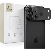 Tech-Protect iPhone 18 Pro Camalloy Fit+ Aluminium Kameraskydd - Svart