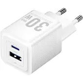 Vention USB 30W GaN 2-port Charger White