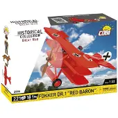 COBI Fokker Dr.1 Red Baron, Byggsats, 8 År, 221 styck