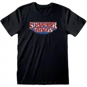 Heroes Inc Stranger Things Retro Logo T-shirt Med Korta ärmar