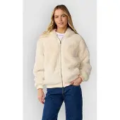 Rip Curl Bossa Nova Fluffy Polar Sweatshirt Med Dragkedja