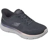 SKECHERS GO WALK Flex Azriel Textil Kvinnors Kolgrå Textil/Trim Sneakers