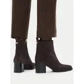 Michael Kors Ankelboots 'LEX' choklad