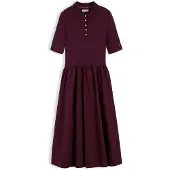 Tommy Hilfiger Midi Fit And Flare Polo Dress