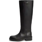 Tommy Hilfiger Tommy Jeans Leather Soft Sole Knee High Boots