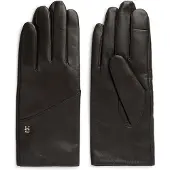 Tommy Hilfiger Chic TH Monogram Leather Gloves