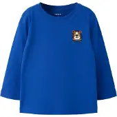 Name it T-shirt 'NMMLUCCAN' kräm / blå / brun / svart