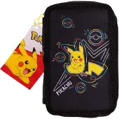 Pokémon - Neon - 2-Compartment Filled Pencil Case