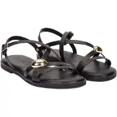 Wonders för kvinnor. AB-1823_941_5792 Musa 23 skinnsandaler svart (38), Hud, Karta, Spänne, Casual