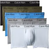 Calvin Klein 5 Pack Low Rise Trunks Flex Microfibre Stretch