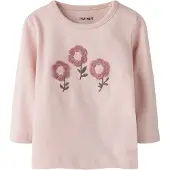 Name it T-shirt 'NBFLAMAIA' khaki / rosa / gammalrosa