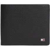 Tommy Hilfiger Perforated Leather Card And Coin Wallet