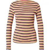 King louie T-shirt 'Marina' gul / rosa / röd / svart