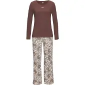 s.Oliver Pyjamas beige / brun