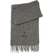 JOOP! Halsduk 'Atenis' svart / off-white