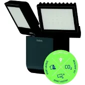 Theben theLeda S17-100L BK 1020603 LED-utomhusväggbelysning 17 W Ljusfärg: Neutralvit