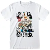 Heroes Inc One Piece Merry Go T-shirt Med Korta ärmar