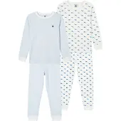 Petit Bateau Pyjamas PYJAMA X 2 pojkar - Marin - 10 år