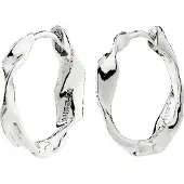 Pilgrim Örhängen 'Here' silver