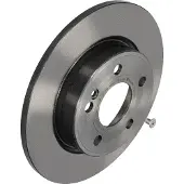 Brembo Bromsskiva 08D75811 bak, full, höggradigt förkolnad, 1 Stycke